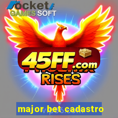 major bet cadastro